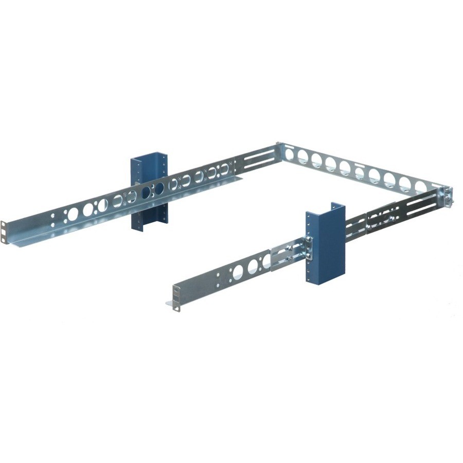Rack Solutions 1U 2Post Universal Rail with Wirebar 1UKIT009