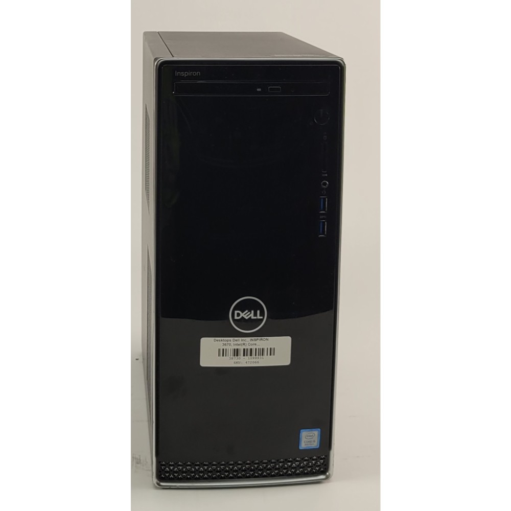 Dell INSPIRON 3670, i5-8400 - 16GB DDR4 - 256GB SSD