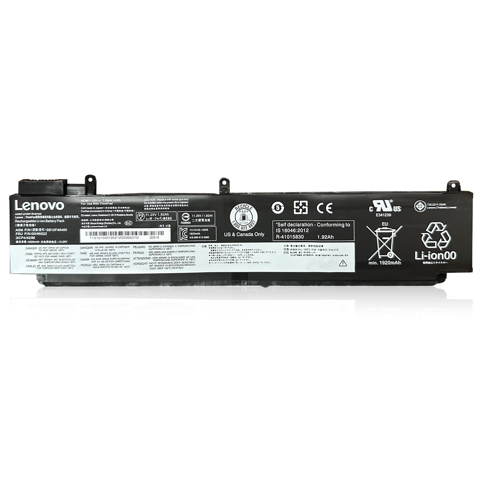Original Battery for Lenovo ThinkPad T460s T470s 00HW022 00HW023 00HW024 00HW025