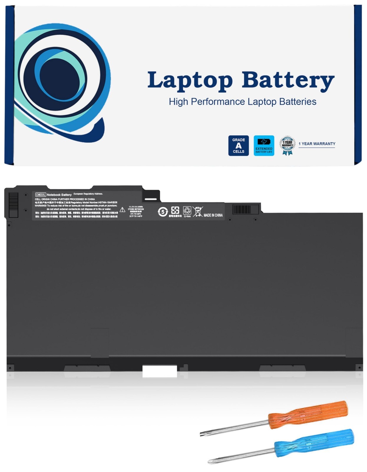 VNYUNQWE CM03 CM03XL Laptop Battery for HP EliteBook fits HP ZBook