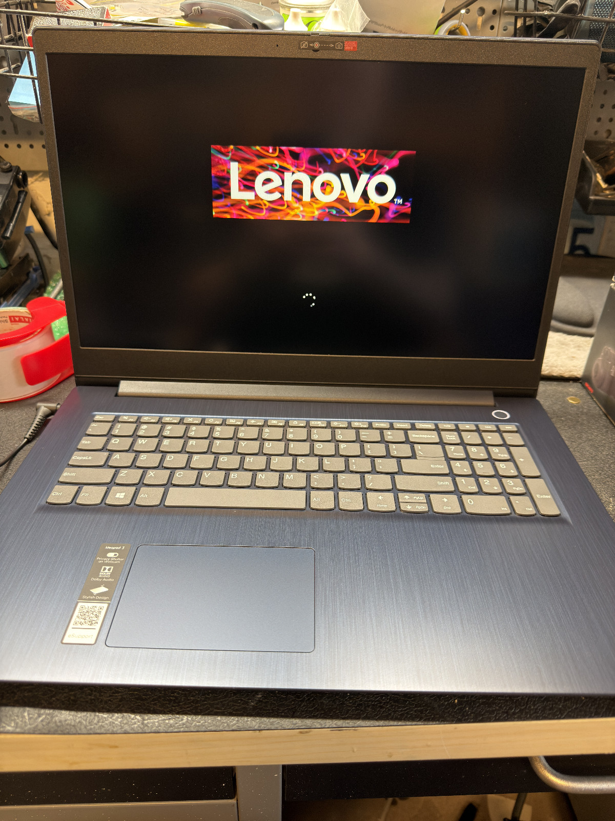 Lenovo Ideapad 3 17IIL05 17.3" 8GB 512GB, Abyss Blue