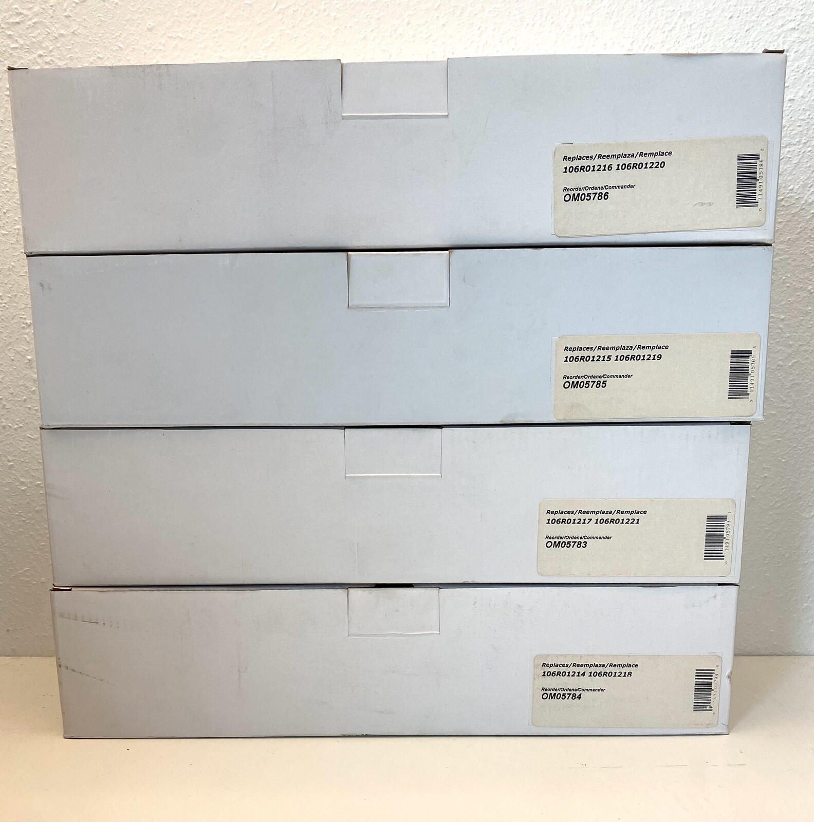 OEM 106R01214, 15, 16, 17 Toner Std Cartridges Full Set for Xerox Phaser 6360