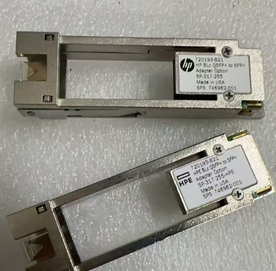 HP HPE BLc QSFP+ to SFP+ Adapter Module 720193-B21 746962-001