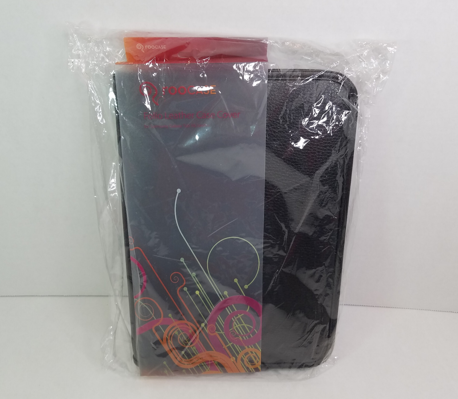 rooCASE RC-GALX10-EXE-BK Folio Leather Case Cover for Samsung Galaxy Tab 10.1"
