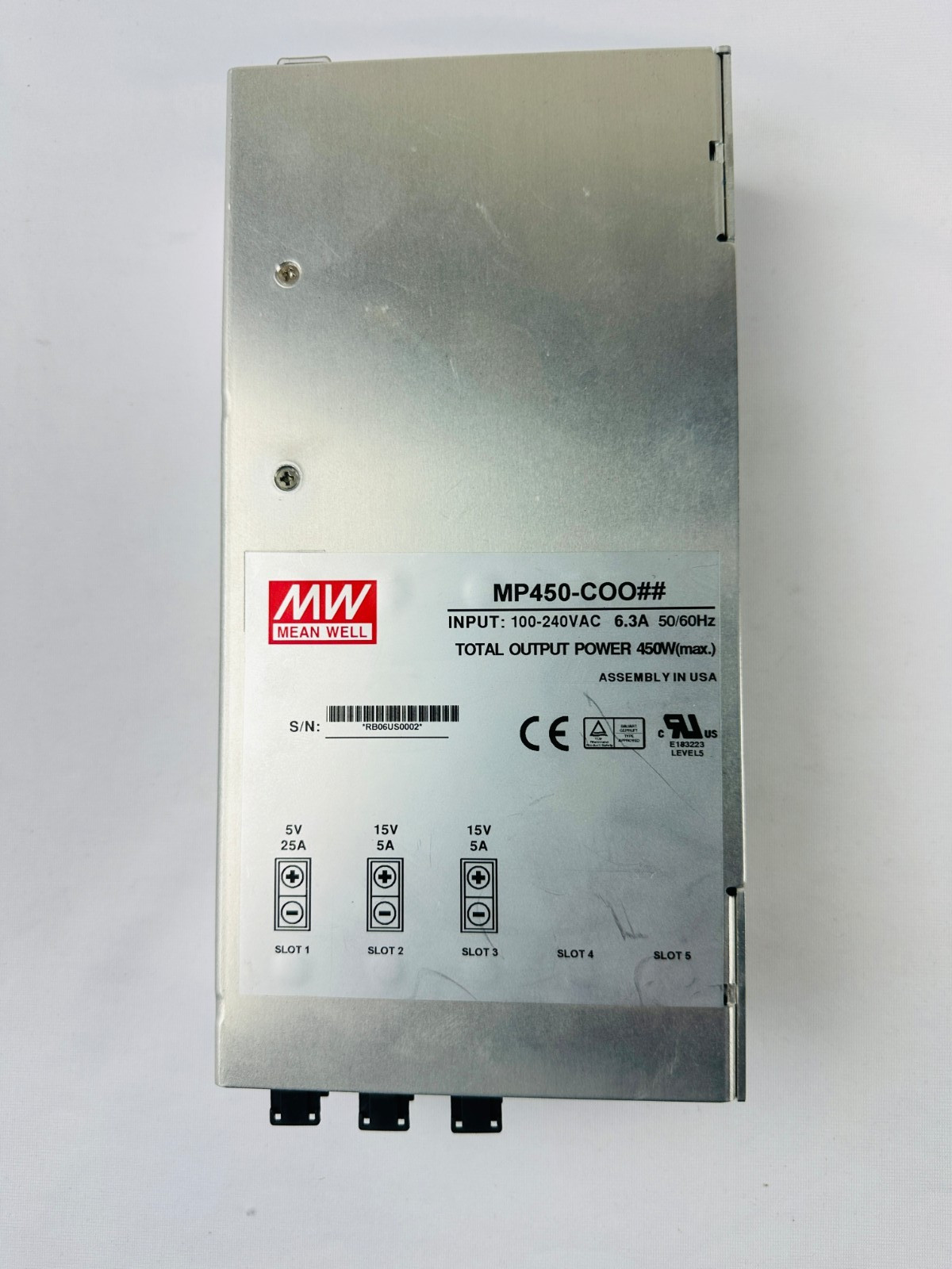 Mean Well MP450-COO## Power Supply