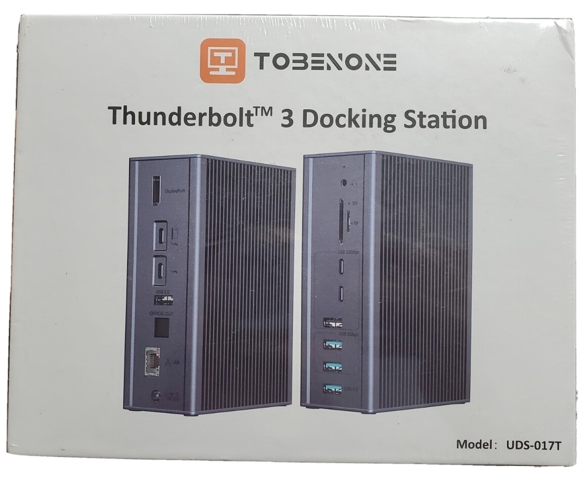 Thunderbolt 3 Dual 4K Docking Station - Model UDS-017