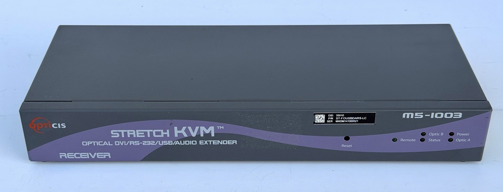 Opticis Receiver M5-1003 Stretch KVM Optical DVI/RS-232/USB/Audio Extender