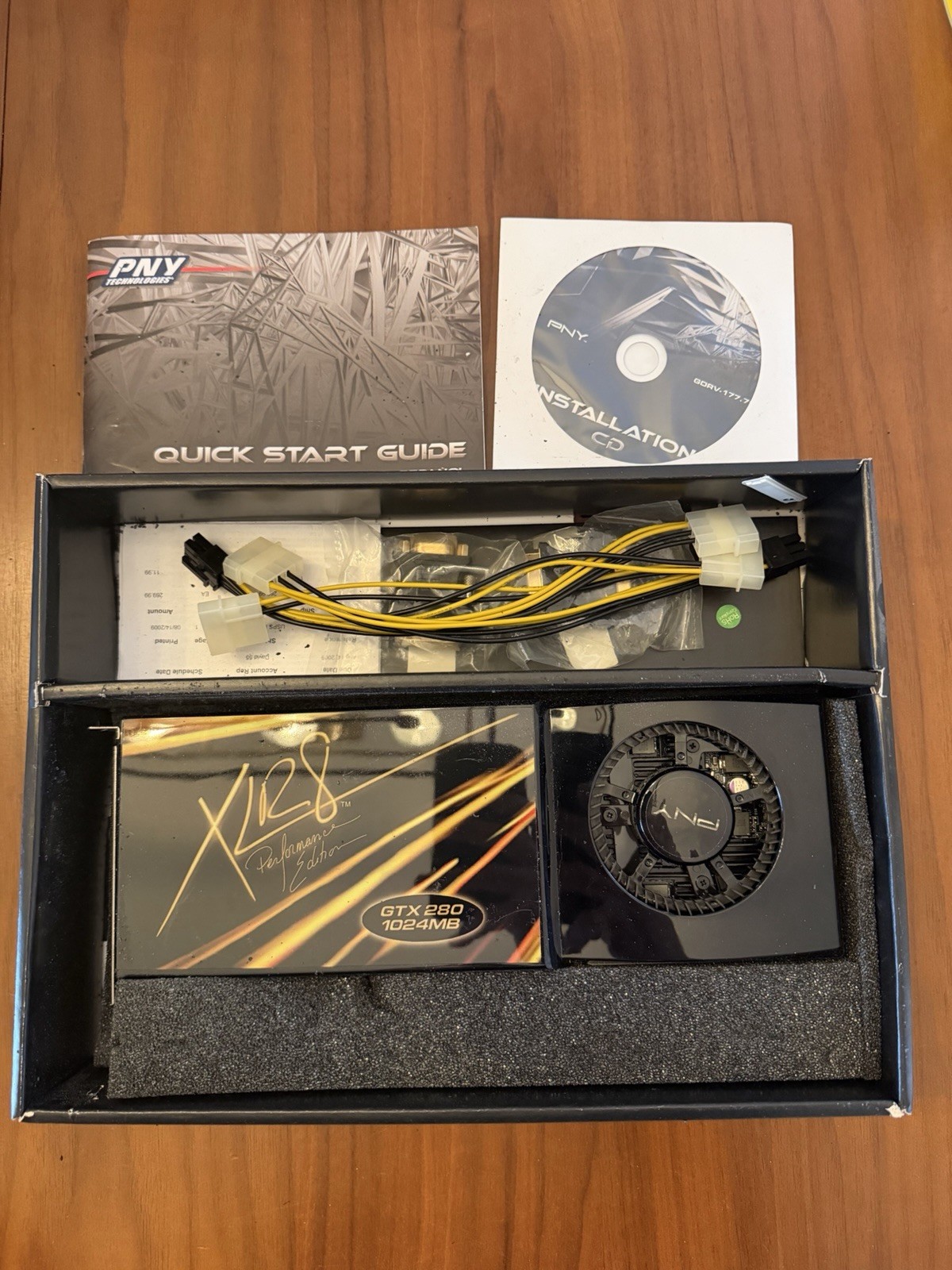 Rare Geforce GTX 280 1GB GDDR3 VCGGTX280XPB PCI Express 2.0 x16 HDCP 900-1061