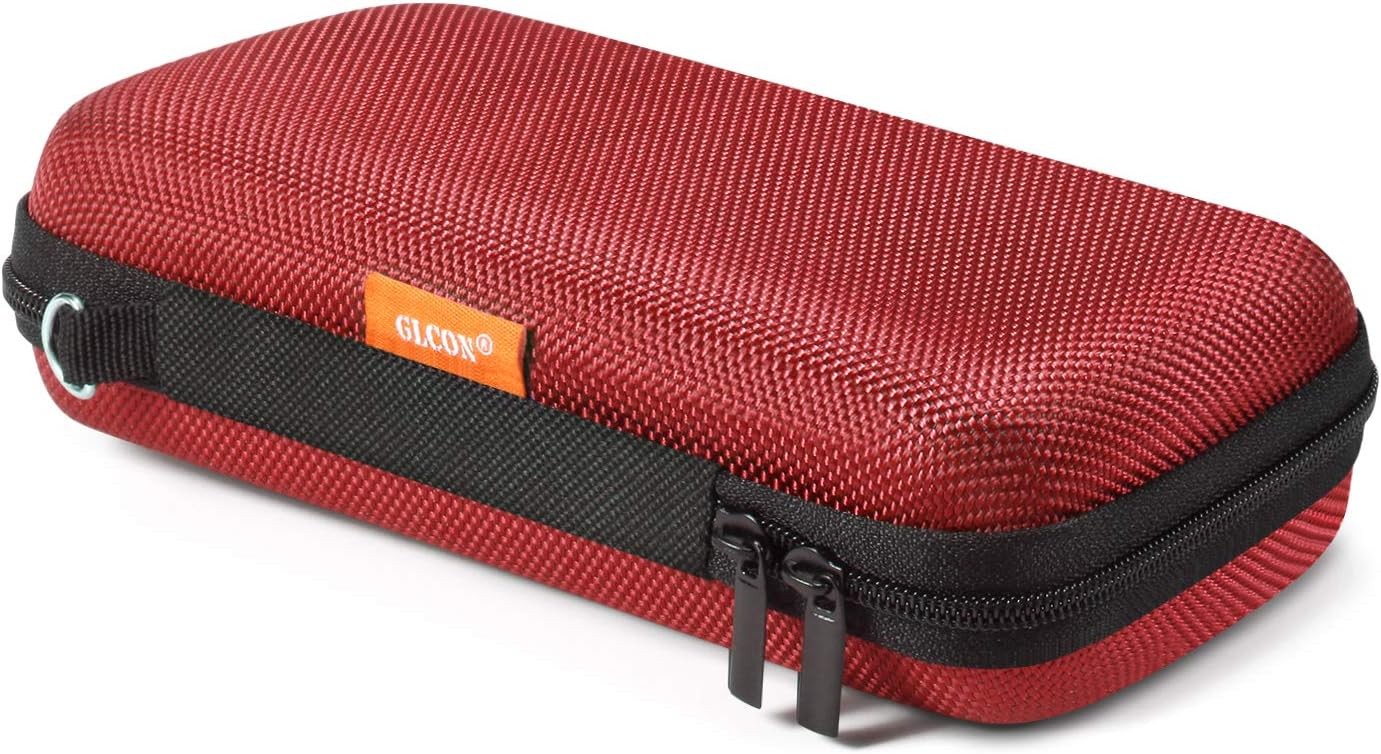 Hard Protective Travel Case, GLCON Electronic Organizer for Red 