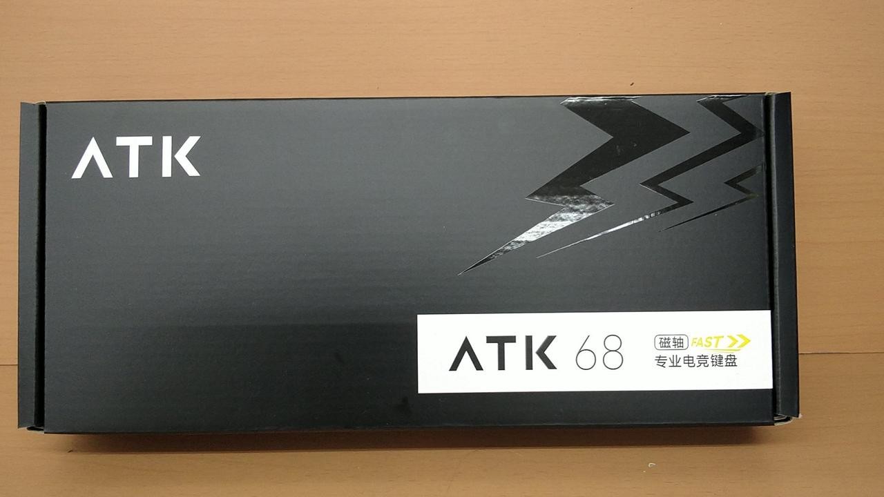 VXE ATK68 65% Mechanical Gaming Keyboard White Backlit Used