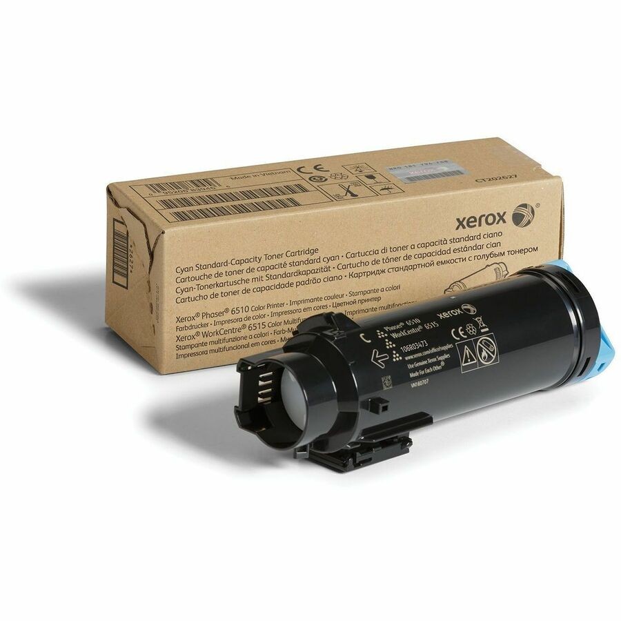 Xerox Genuine Phaser&reg; 6510, WorkCentre&reg; 6515 Cyan Standard capacity