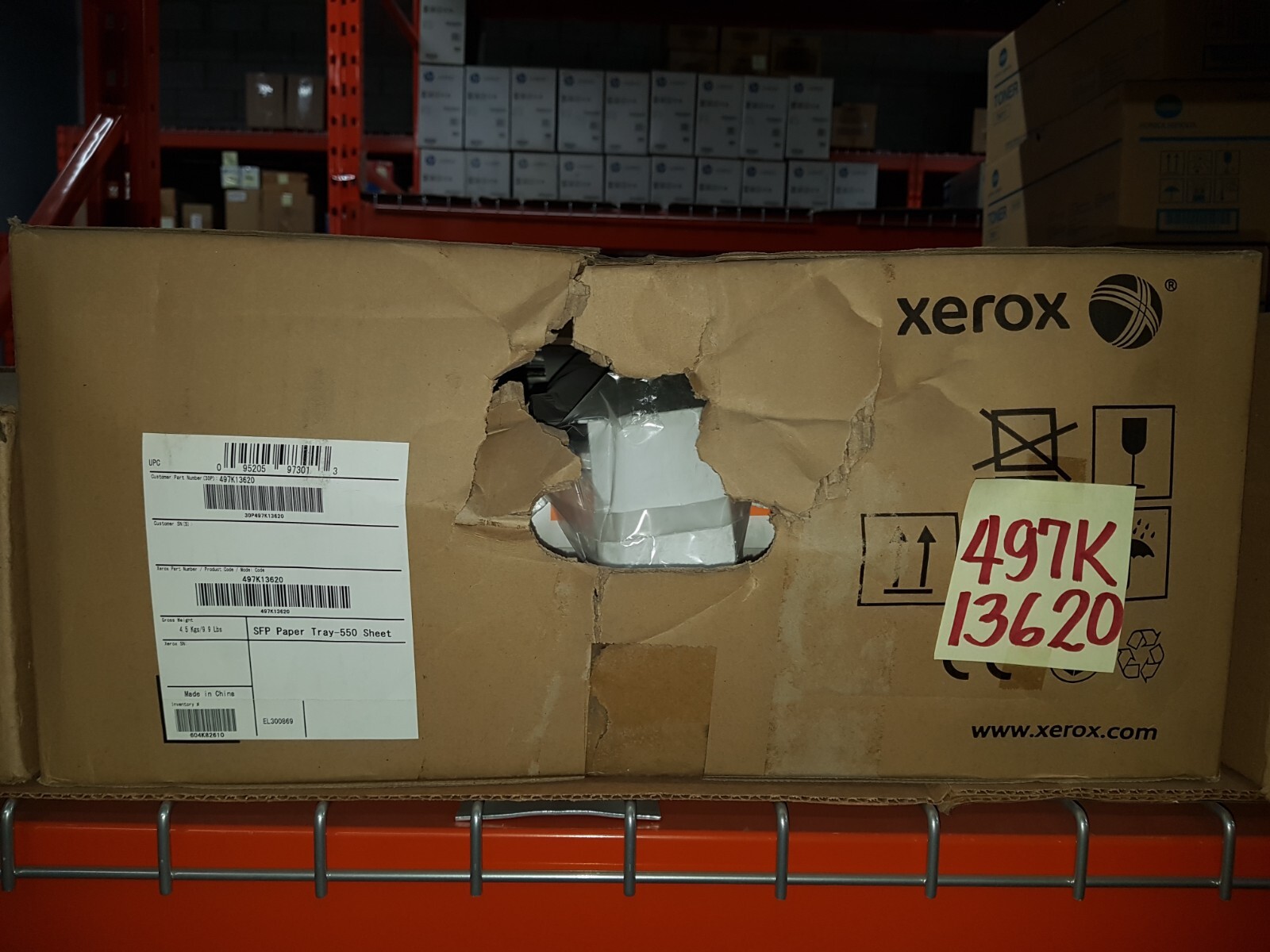 Genuine Xerox 497K13620 550 Sheet Paper Tray Phaser 3610 VersaLink B400