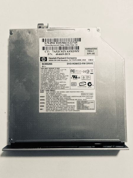 Dvd-rom/cd-rw drive scb5265 (black), 2ma2dvd0028