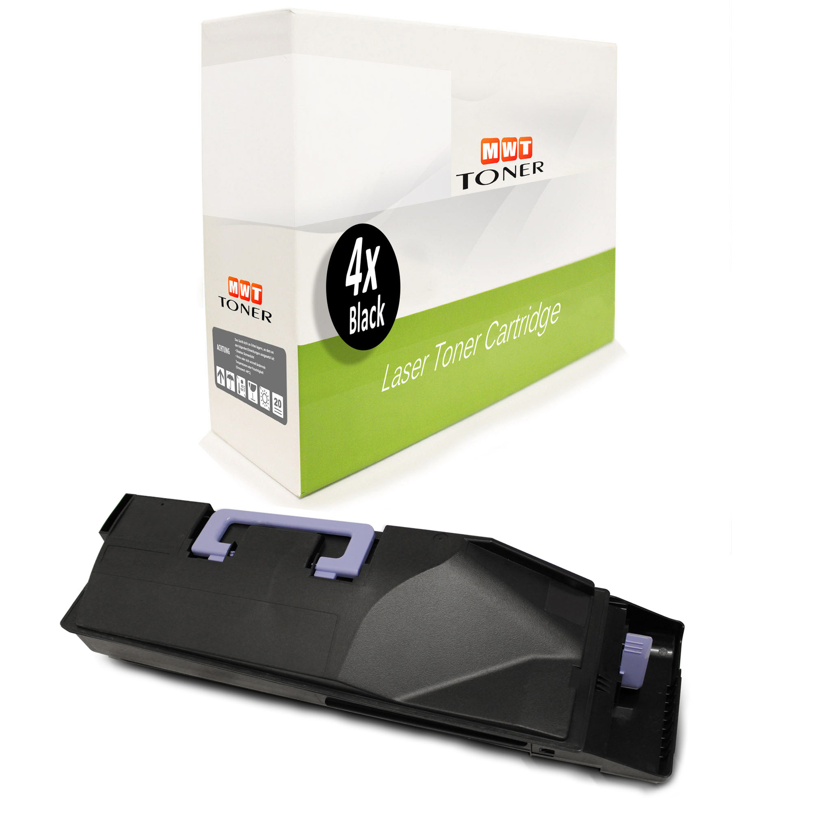 4x Compatible MWT BLACK Toner Cartridge For Kyocera TASKalfa 250-ci 300-ci