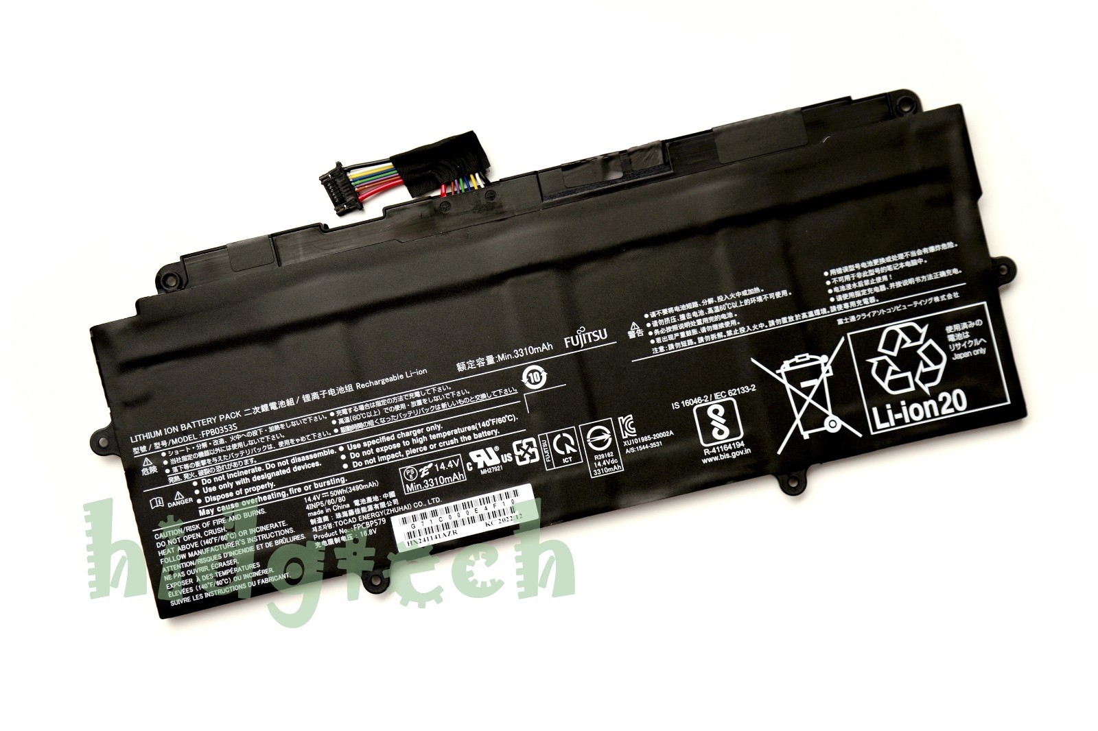 New Genuine FPB0353S FPCBP579 Laptop Battery for Fujitsu UH-X U7411 U9311 9U13A2
