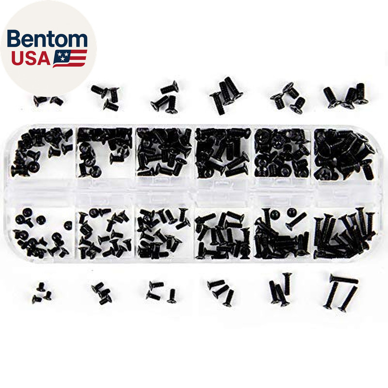 Laptop Screw Set Notebook M2 M2.5 M3 Replacement Screw Kit 240 Pieces for Dell S