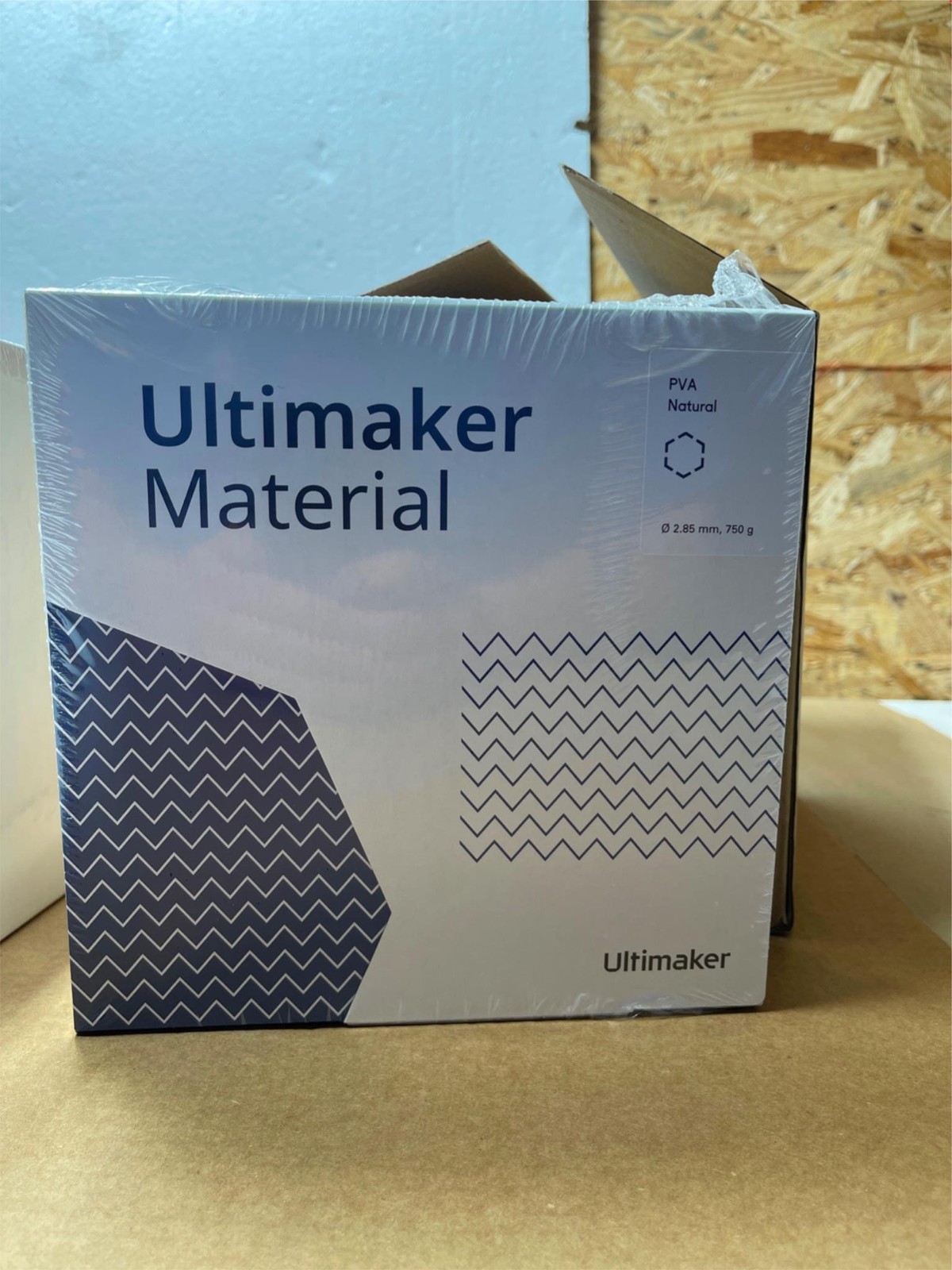 Genuine Ultimaker Material 9731 Natural PVA 2.85mm 750g Clear