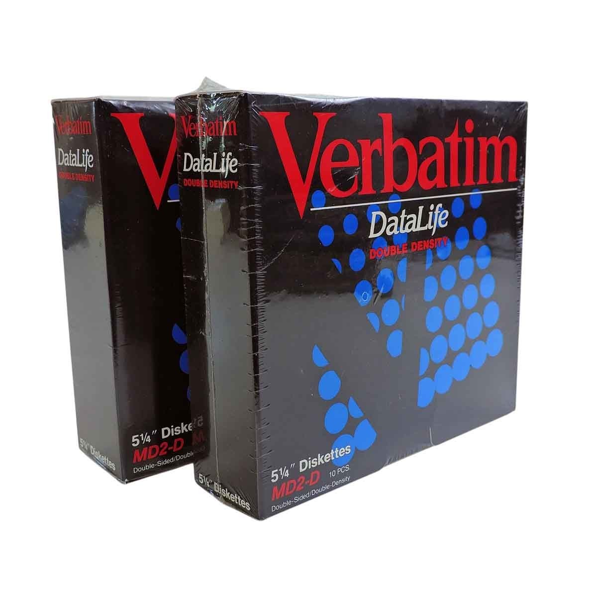 Verbatim DataLife Diskettes 5 1/4" MD2-D Floppy 2-10 Packs New Sealed