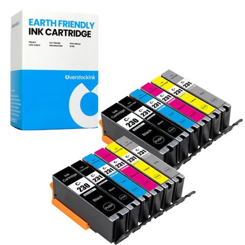 OSI 12-Pack Compatible Canon 230 231 Value Pack Ink Cartridges for PIXMA TS8820