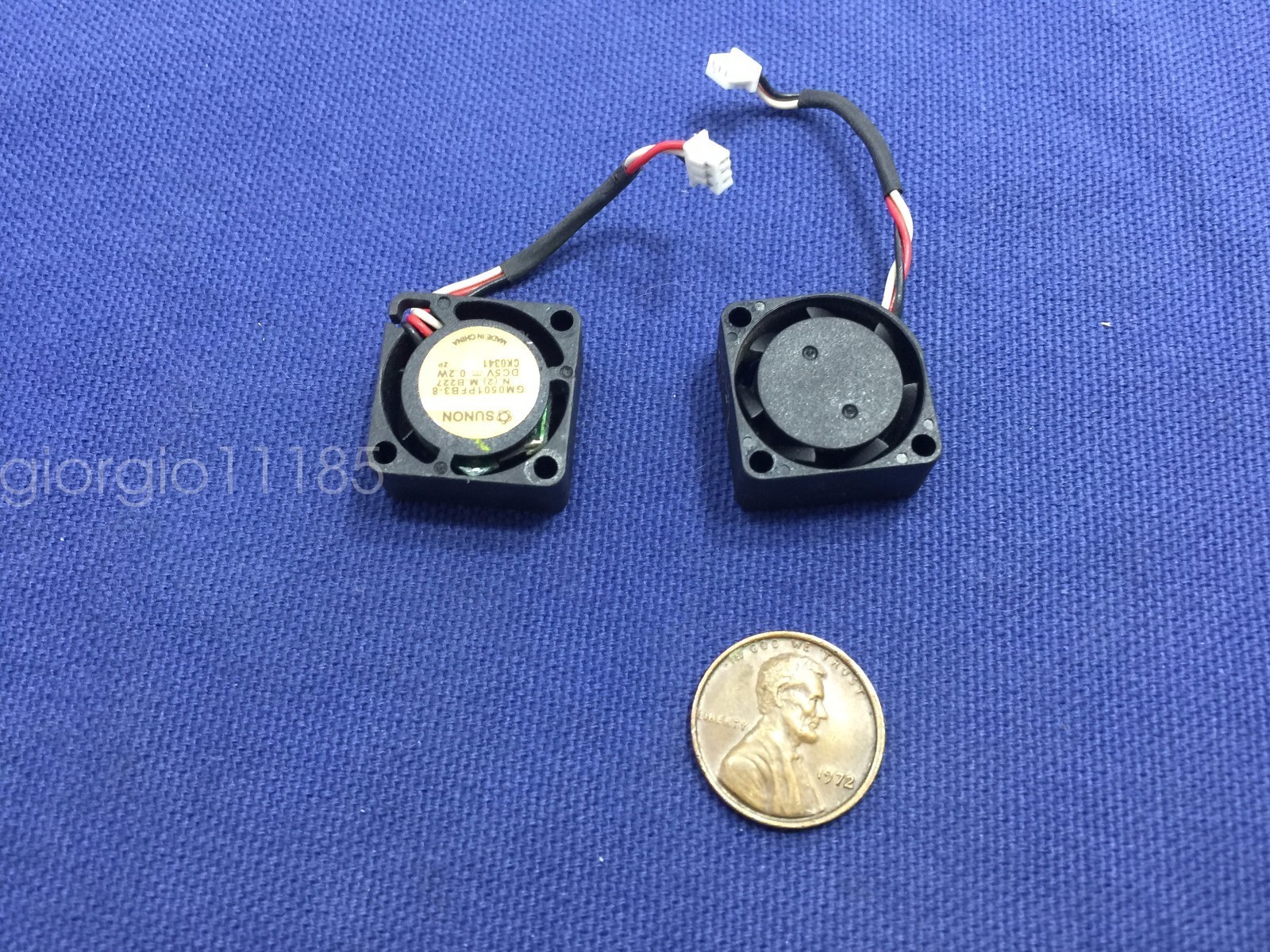 2 Pieces Sunon KD0501PFB3-8 5V 2010 20x20x10mm cooling fan small mini mico