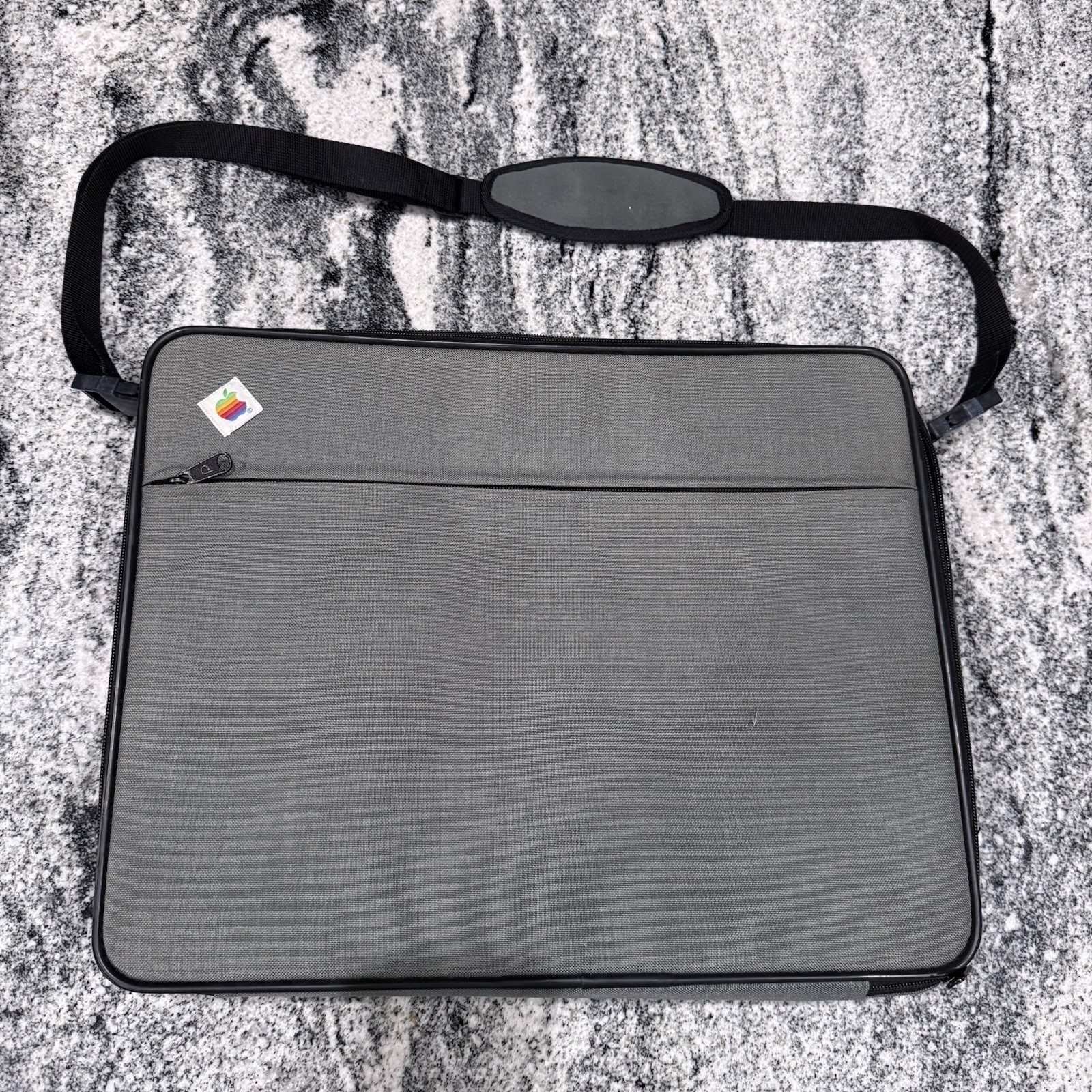 Vintage 80s Apple llc Computer Case Messenger Bag