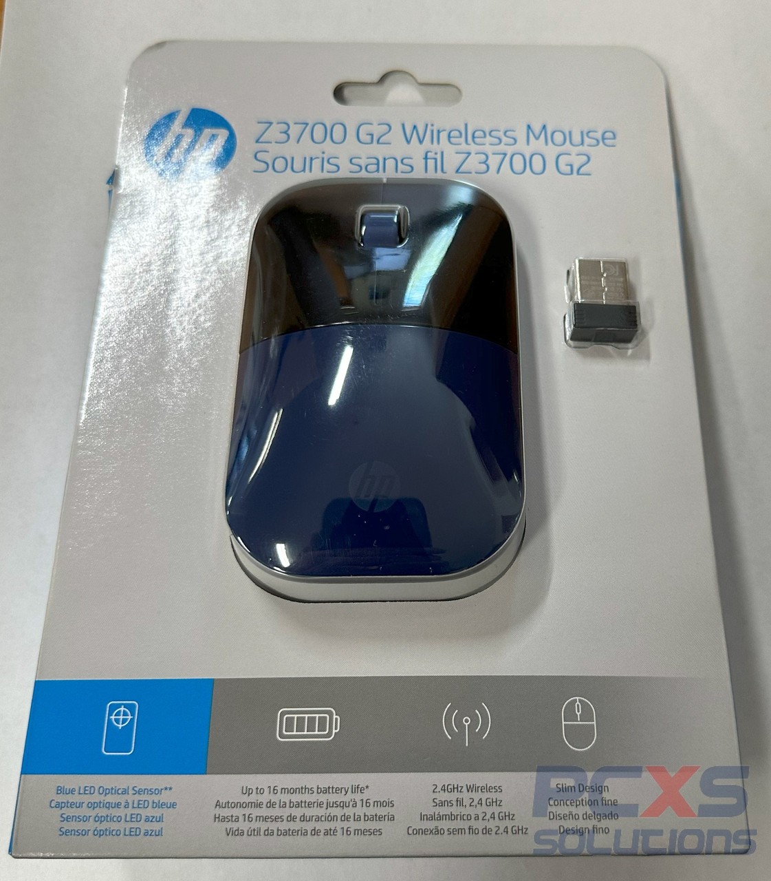 hp HP Z3700 DFB G2 WRLS Mouse CAN/ENG  - N13161-111