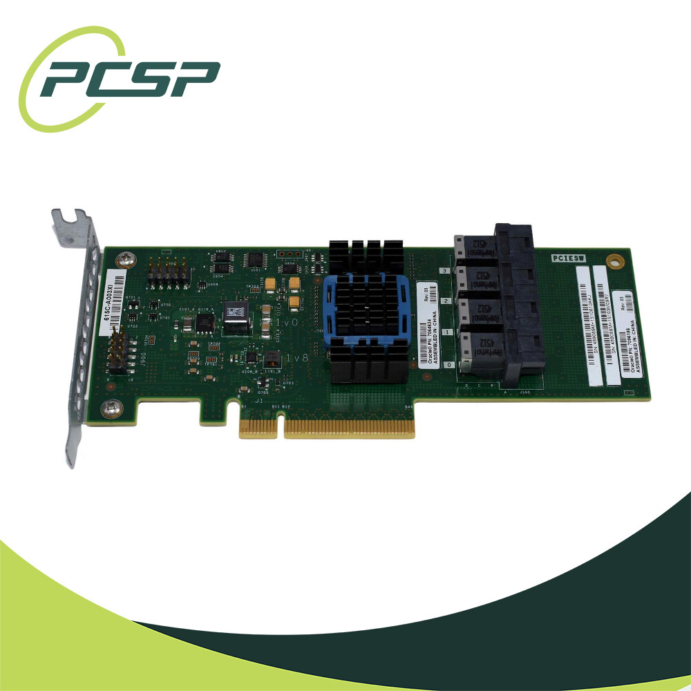 Sun Oracle 8-Port PCIe Switch Controller Card Low Profile 7064634 7096186
