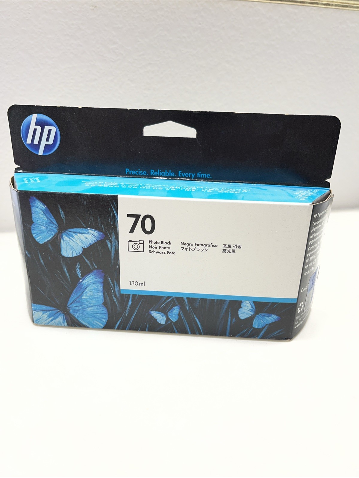 NEW HP 70 HP70  PHOTO BLACK CARTRIDGE C9449A DESIGNJET Exp Oct 2016