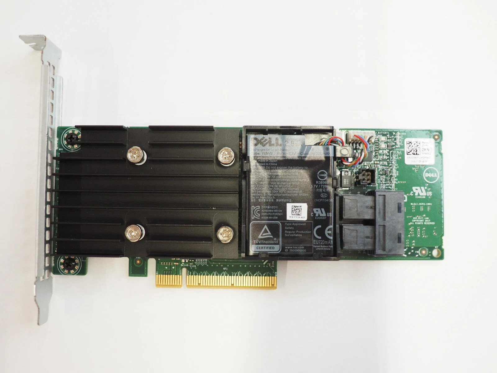 405-AAML DELL PERC H740P PCI-E 8GB MB CACHE 12Gb/s PCI-E CONTROLLER CARD FS