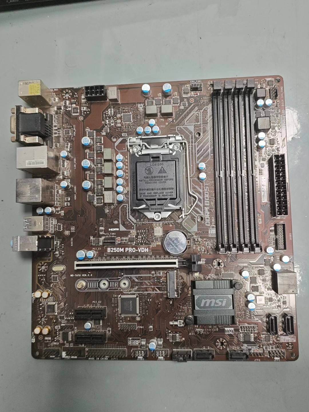 MSI B250M Pro-VDH LGA1151 DDR4 Micro ATX Motherboard Support 6/7 Gen Intel CPU