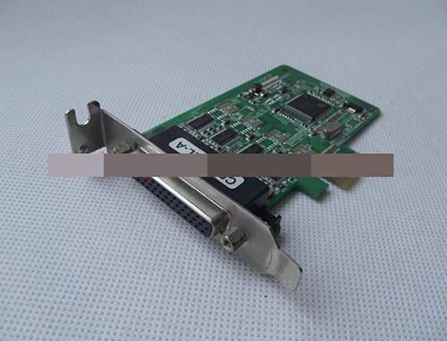 1pc used MOXA CP-104EL-A Acquisition card