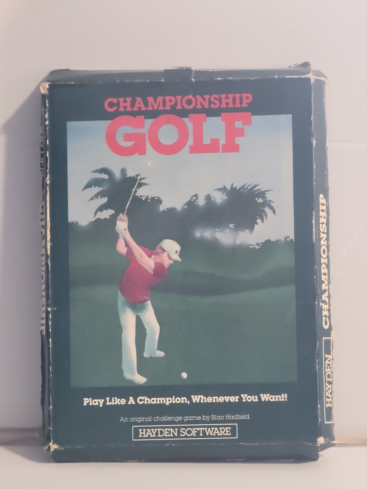 Championship Golf by Hayden Software for Commodore READ UNTESTED