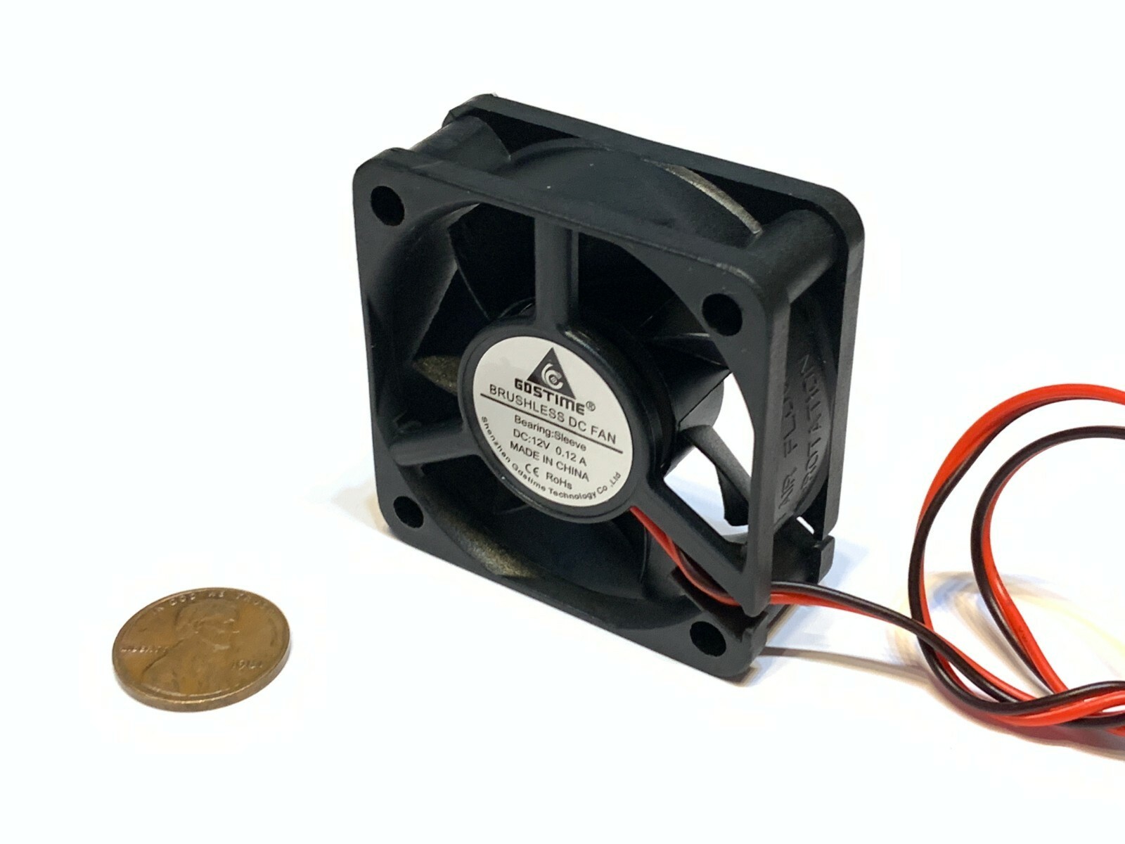 1 Piece GDSTIME 12v 5020 fan dc 50x50x20 5cm 50mm 2pin heatsink computer CPU