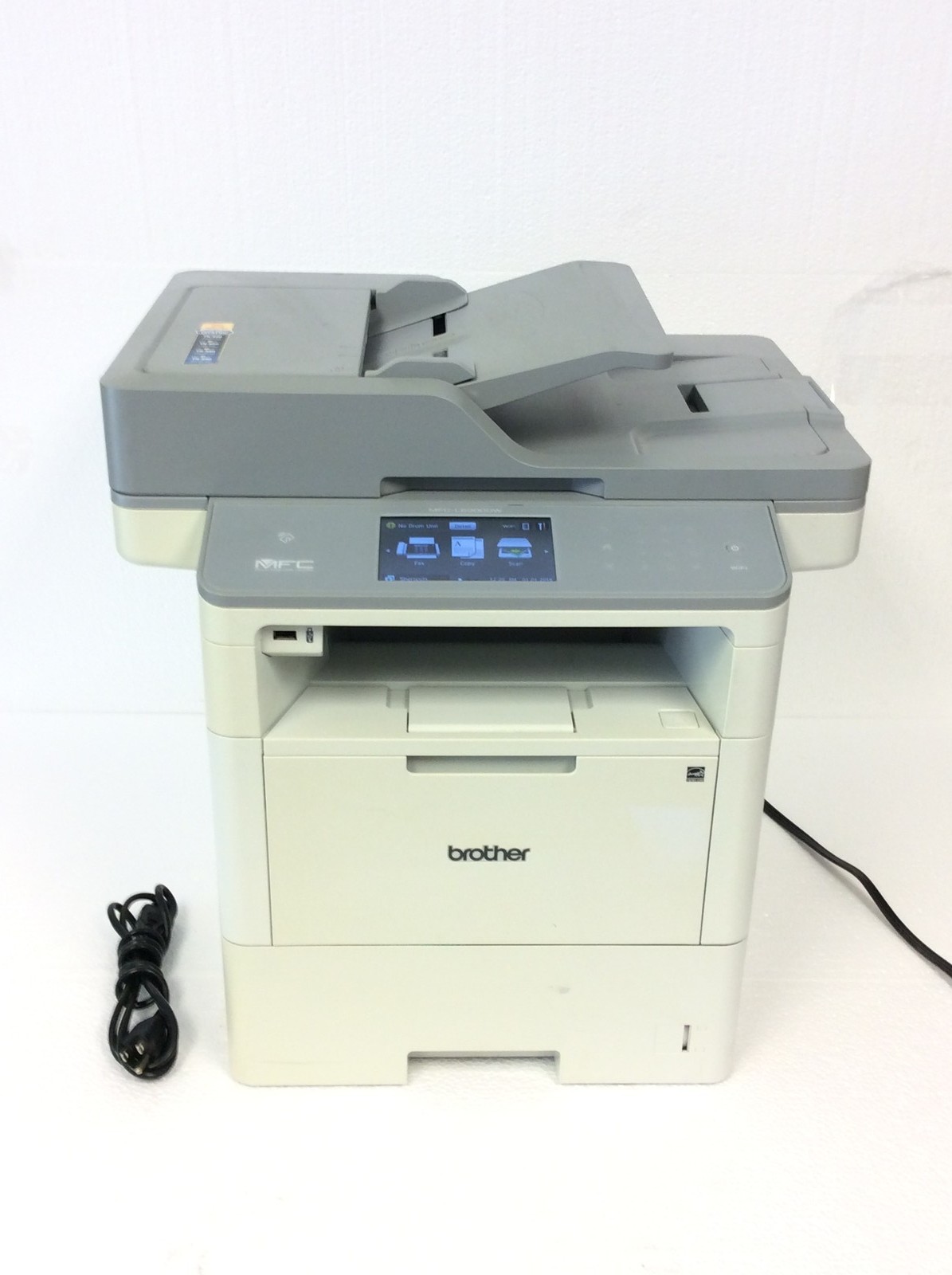 Brother MFC-L6900DW Wireless Laser Printer Scanner Duplex w/45K Pages, No Toner