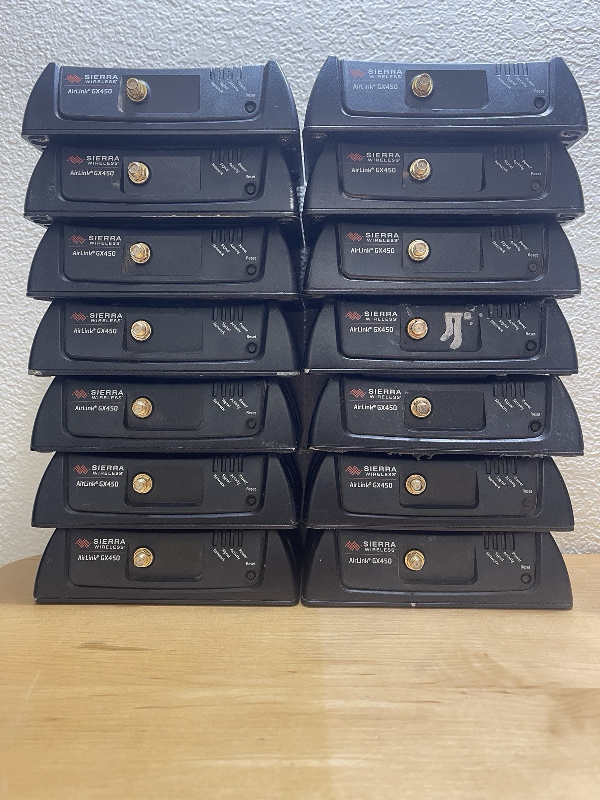 BULK LOT OF 14 Sierra Wireless AirLink GX450 Verizon 4G LTE WiFiRouters Untested