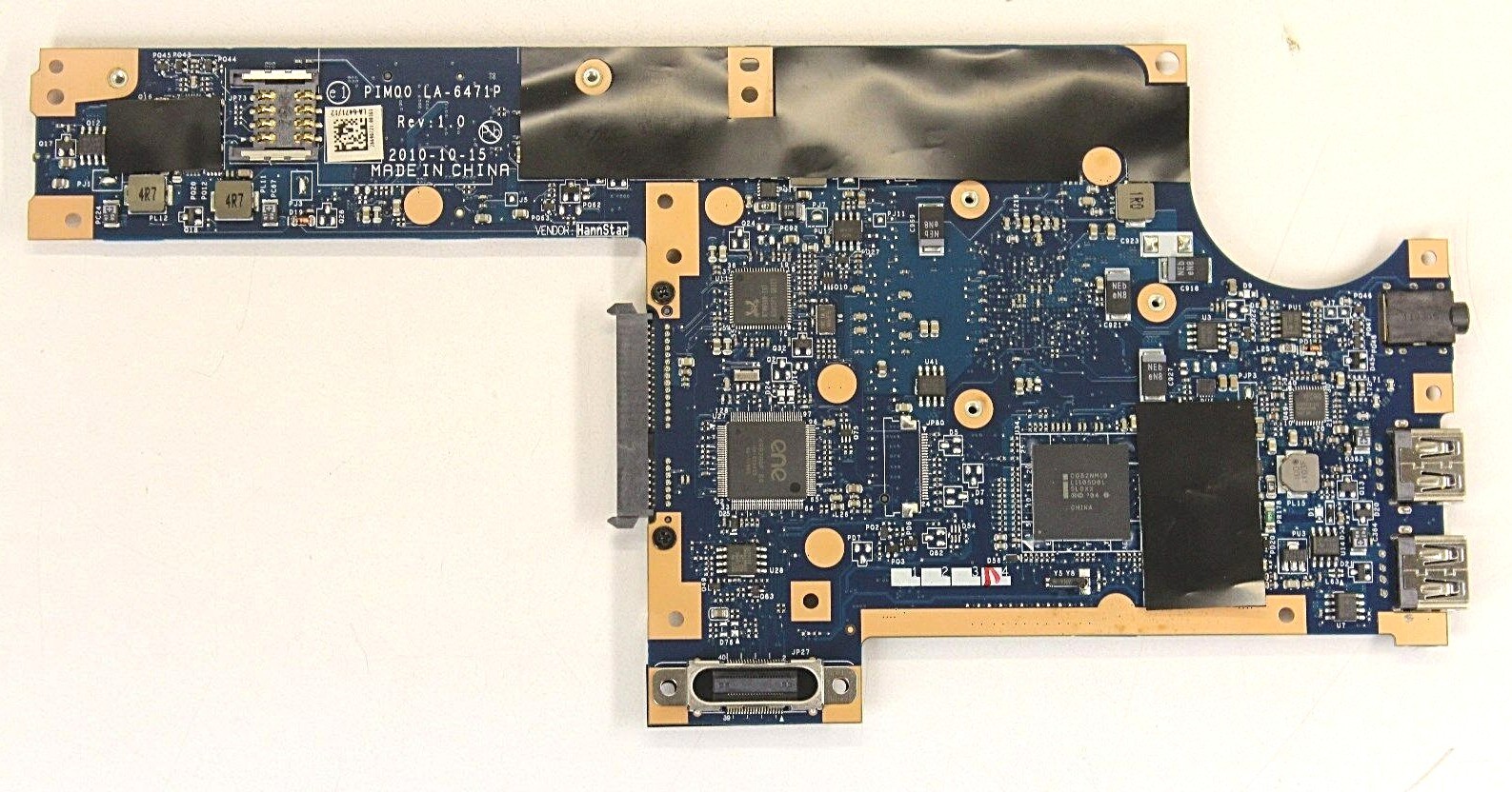 566G7 LA-6471PDell Inspiron Mini Duo 1090 MB w/ Atom N570 1.66GHz CPU 