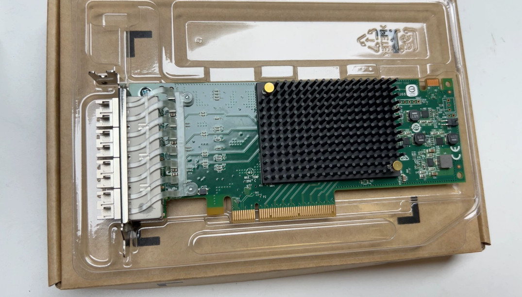 Emulex LPe31004-M6 4-Port 16Gb PCIe Gen6 Fibre Channel HBA Adapter