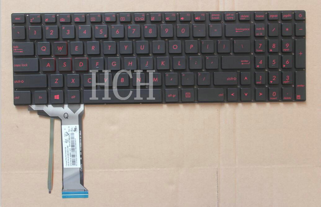 Laptop New FOR Asus ROG GL552VW GL552VW-DH71 GL552VW-DH74 Keyboard US Backlit