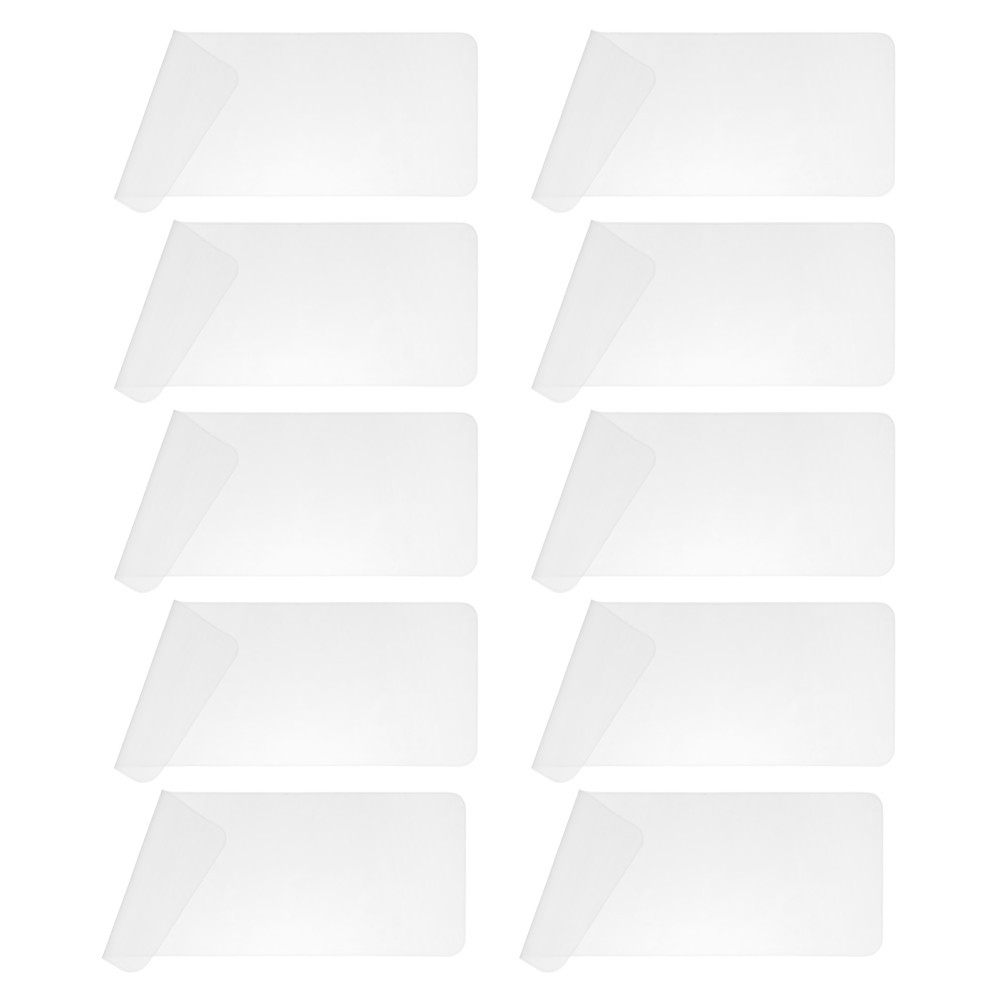10Pcs Ultrathin Silicone Keyboard Cover Waterproof and Dustproof for Laptop