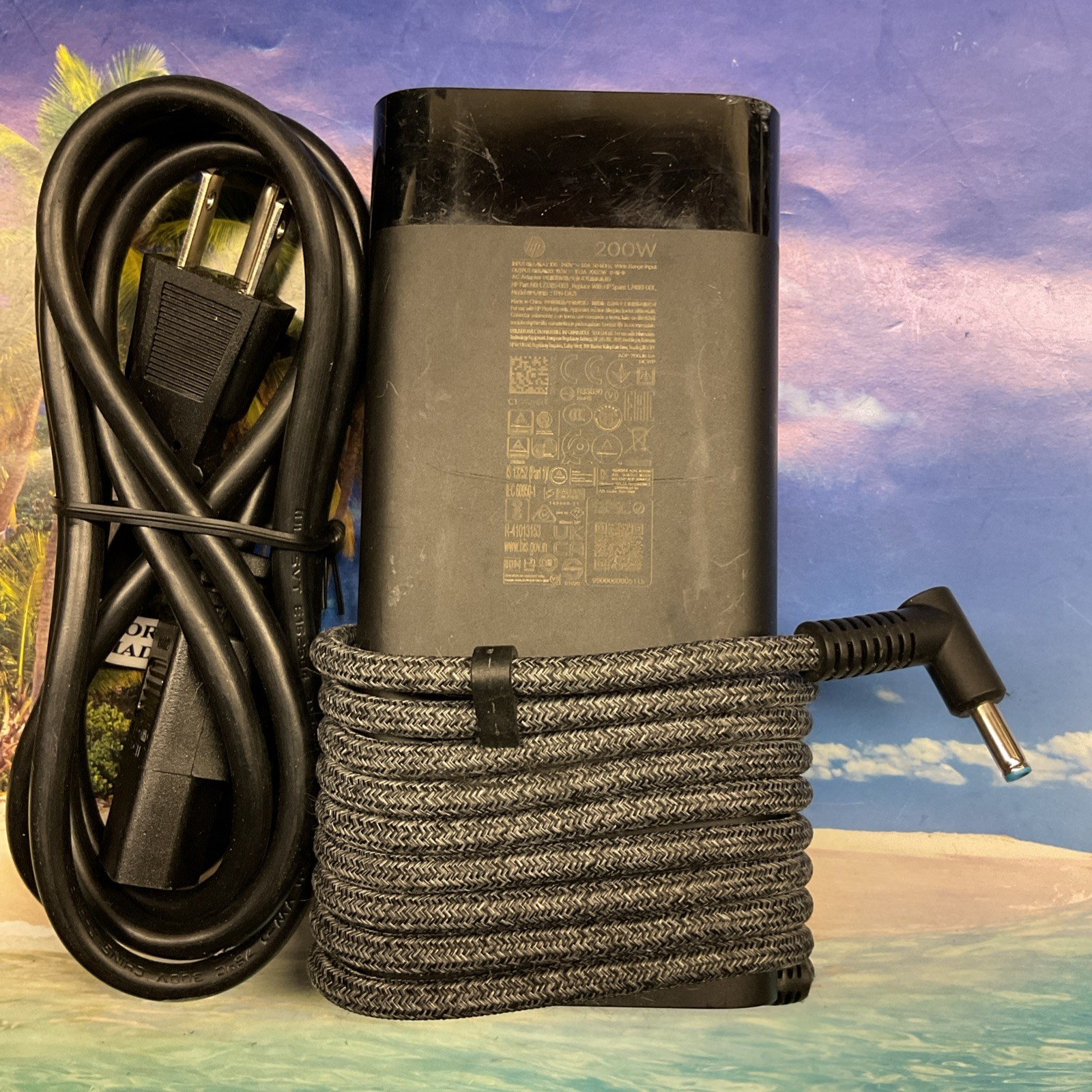 ORIGINAL 200W HP AC Adapter 19.5V 10.3A TPN-DA10 TPN-LA21 TPN-DA21 Power Supply