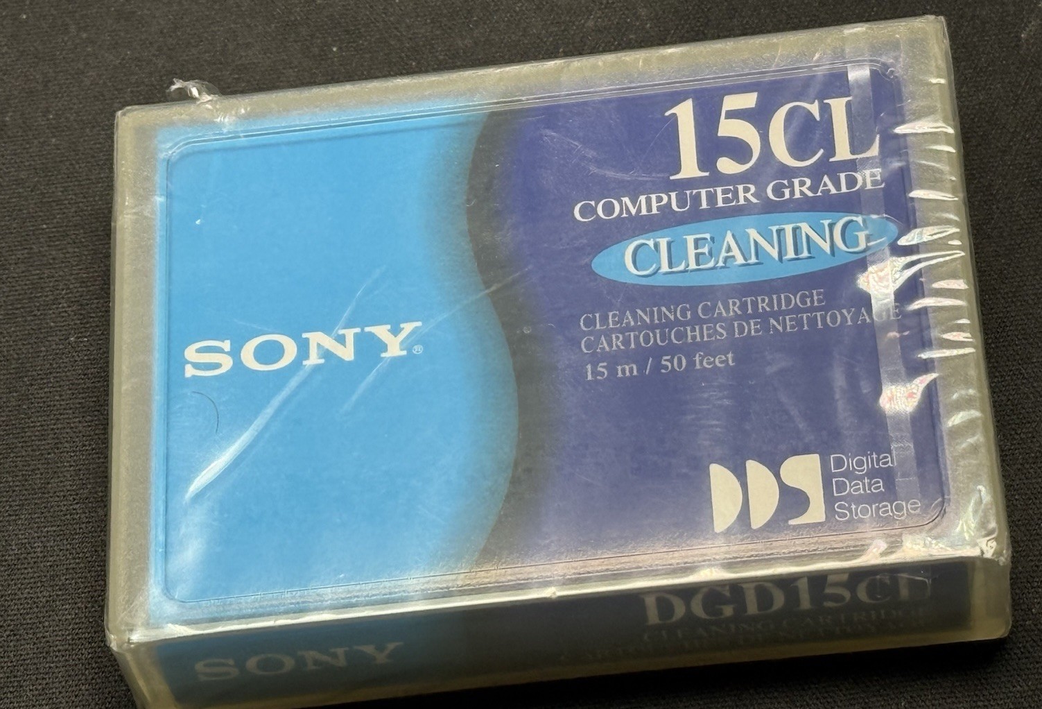 Sony 15CL / DGD15CL DDS Data Storage Cleaning Cartridge ( BRAND NEW - SEALED )