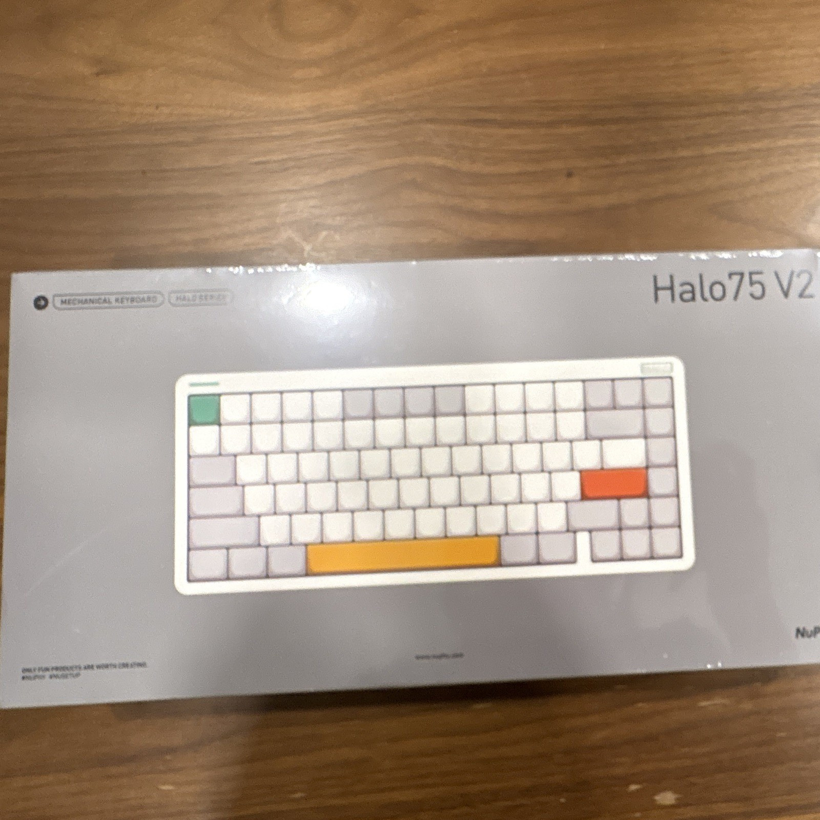 NuPhy Halo75 V2 Wireless Mechanical Keyboard QWERTY English w/ Extra Keycaps