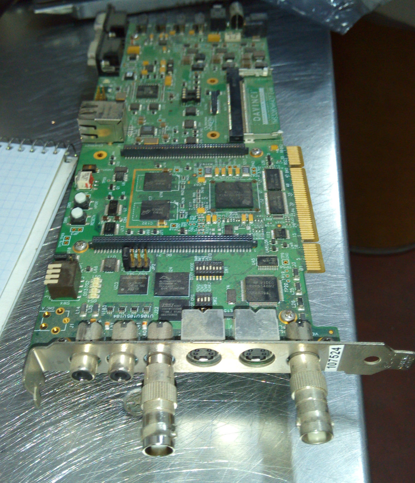 Texas Instruments Davinci TMS320DM6437 Evaluation Module ONLY 