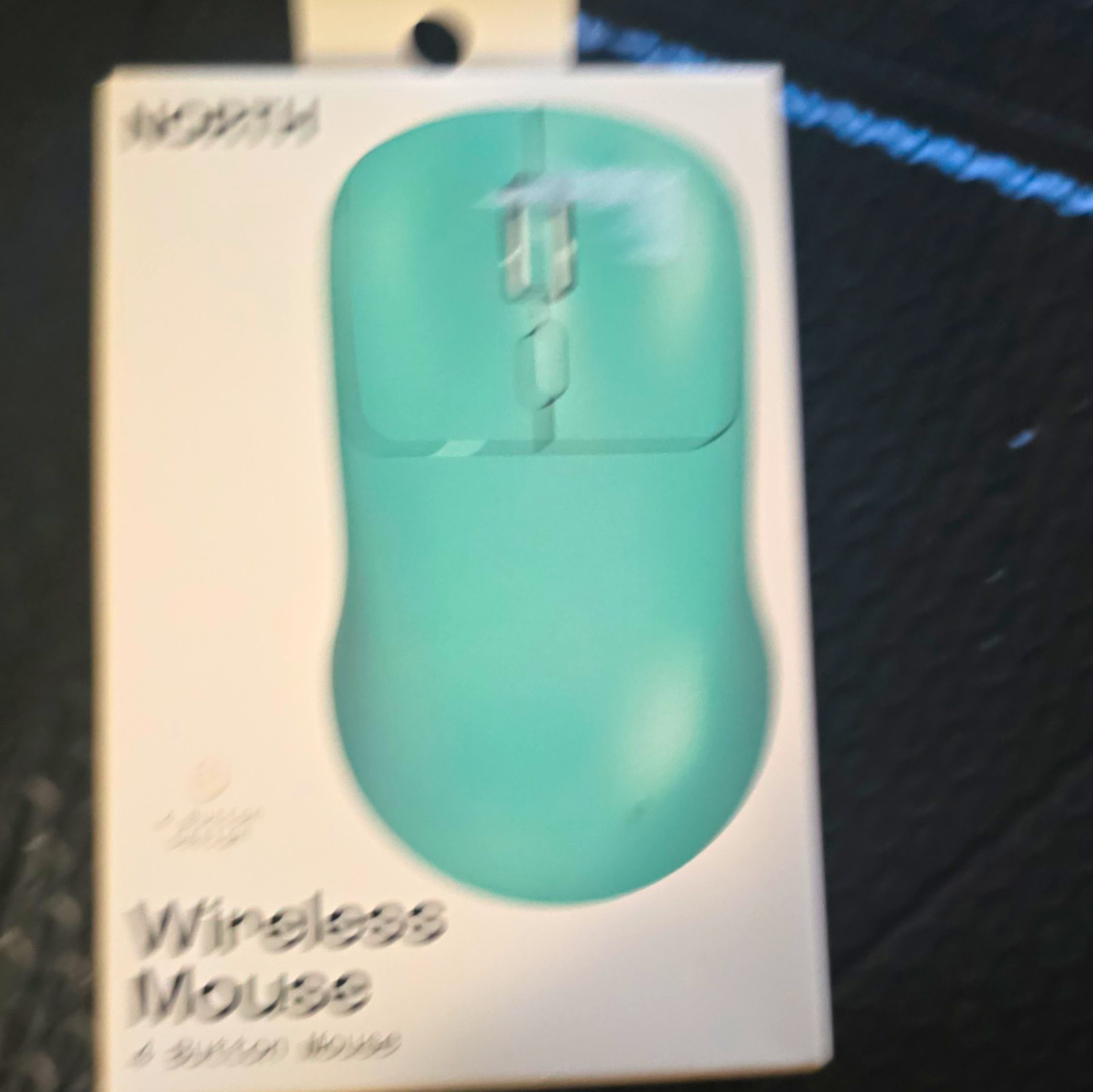 Inphic PM6 Wireless Optical Mouse 1600 DPI Silent Clicks 3-Button Green