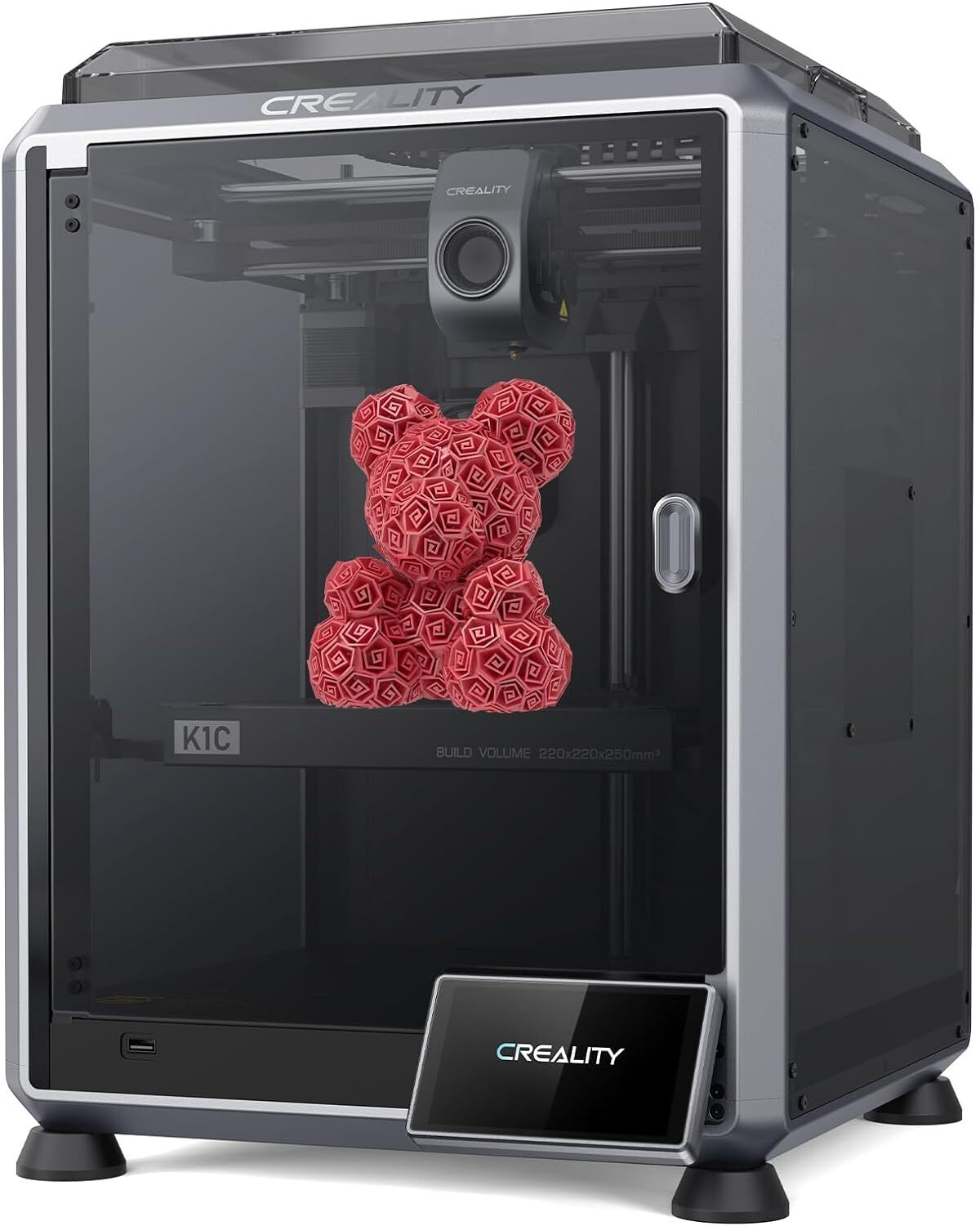 Creality K1C 2025 3D Printer 600mm/s Fast Speed Auto Calibration for Leveling