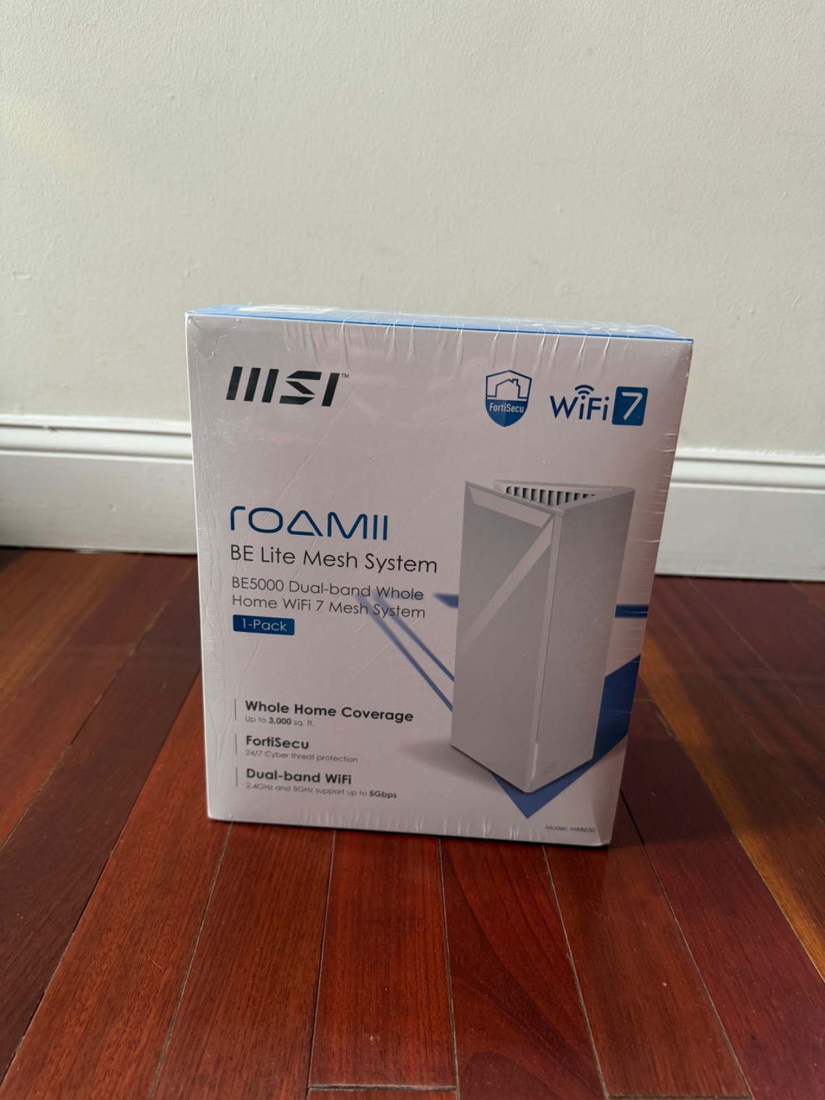 BRAND NEW- MSI Roamii BE Lite Mesh System - 1 Pack (WiFi 7,)