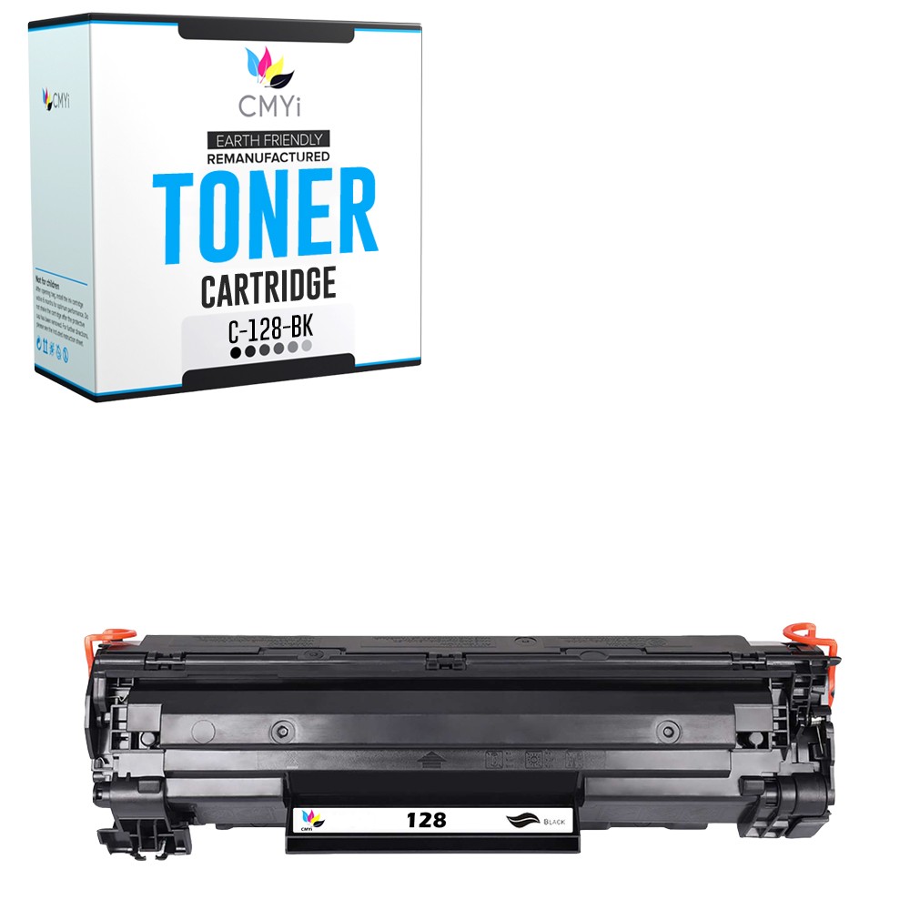 CMYi 1-Pack Replacement 128 Black Toner Cartridge for Canon imageCLASS D530 D550