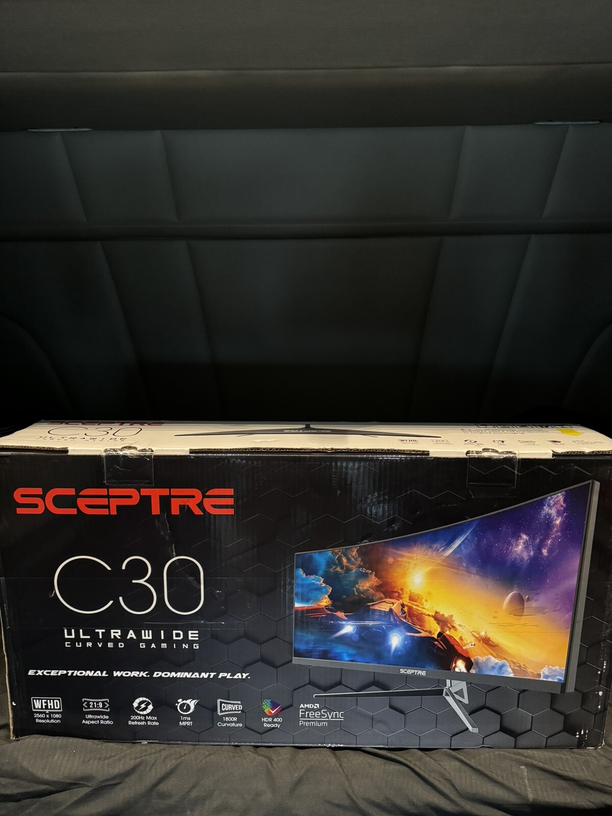 Sceptre 30" Curved Gaming Monitor (C305W-2560UN)
