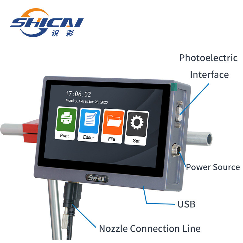 K11 Online Tij Thermal Inkjet Printer for Qr Code Barcode Date Batch Coding