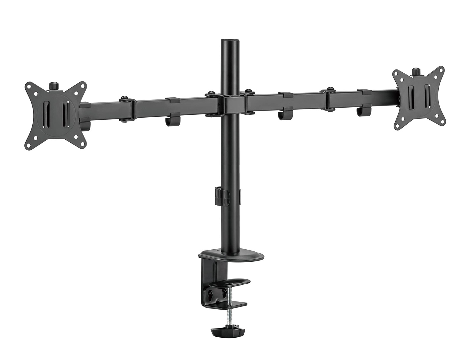 Dual table mount monitor mount 1032" for 2x 9kg LED LCD monitors VESA 7...